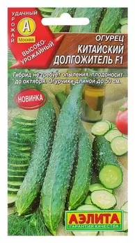 Семена огурец "Китайский долгожитель" F1 партенокарпический, 10 шт