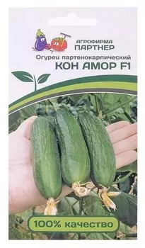 Семена огурец "Кон амор", F1, 5 шт