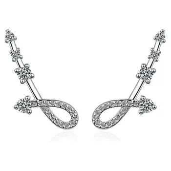 Серьги-каффы "Стрелки"