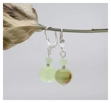 Серьги шар №14 "Оникс"