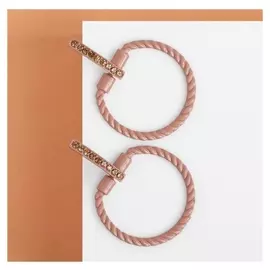 Серьги со стразами Лассо