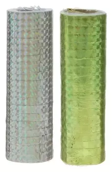 Серпантин набор 2 катушки Голограмма