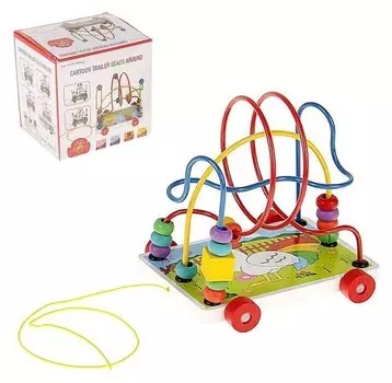 Серпантинка-лабиринт на колесиках Петушок