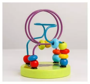 Серпантинка-лабиринт с пластиковыми бусинами Кит