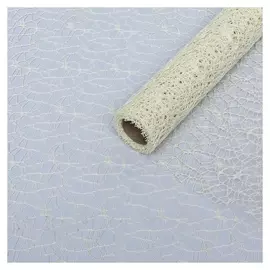 Сетка "Крошет" кремовый 2, 50 см х 4,5 м К04