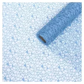 Сетка "Крошет" светло-гоулбой 50 см х 4,5 м К24