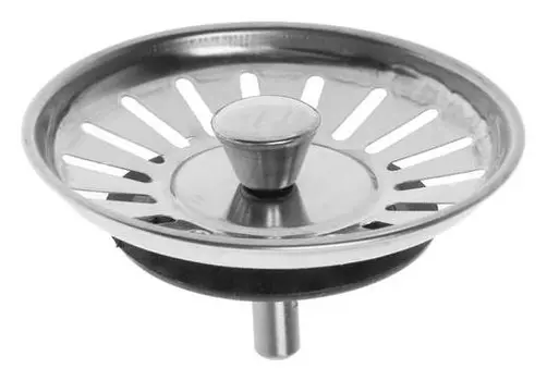 Сеточка сменная Accoona A469-5, с металлическим штырем к сифону, 110 мм