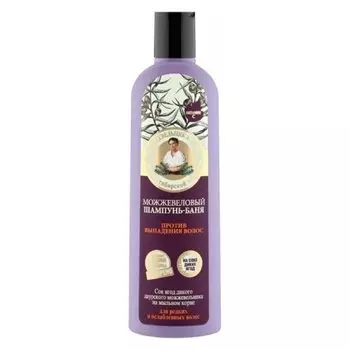 Шампунь-баня для редких и ослабленных волос на 5 соках можжевеловый Против выпадения (Объем 280 мл)