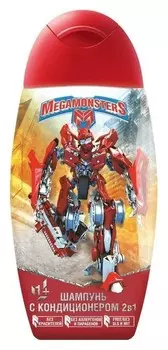 Шампунь детский с кондиционером 2 в 1 Мегамонстры