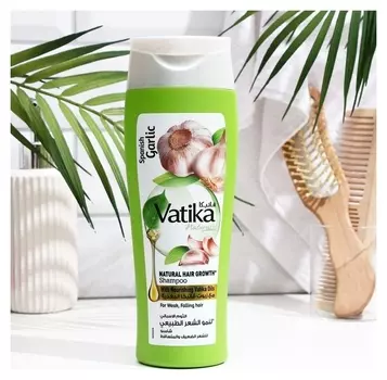 Шампунь для волос Dabur Vatika Garlic для ломких и выпадающих волос