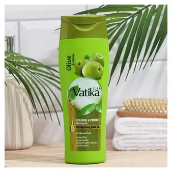 Шампунь для волос Dabur Vatika Naturals Nourish &amp; Protect питание и защита