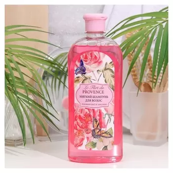 Шампунь для волос Le Flirt Du Provence розовый цвет и жасмин
