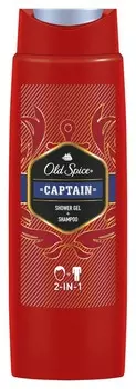 Шампунь и гель для душа OLD Spice 2 в 1 Capitan, мужской, 250 мл