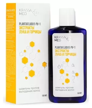 Шампунь против выпадения волос Лук + горчица