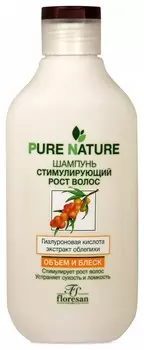 Шампунь стимулирующий рост волос Гиалуроновая кислота и экстракт облепихи