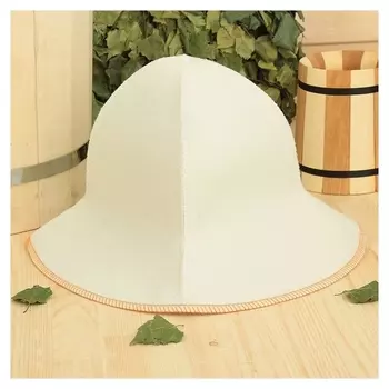 Шапка банная "Панама", полиэфир, эконом