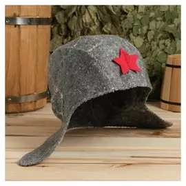 Шапка для бани "Танкист"