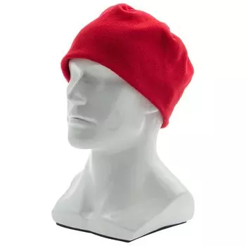 Шапка из флиса для взрослых, размер 58-59, красная россия