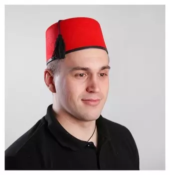 Шапка с хвостиком, р-р 56-58