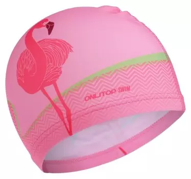 Шапочка для плавания детская Фламинго