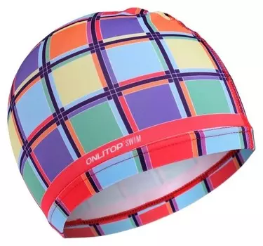 Шапочка для плавания детская Мозайка