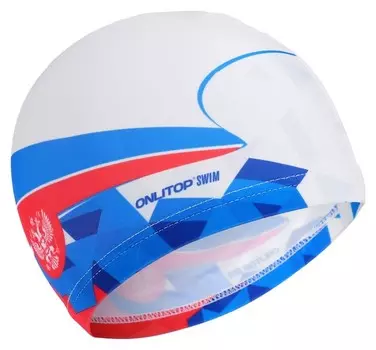 Шапочка для плавания детская Россия