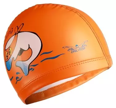 Шапочка для плавания нейлоновая Рыбка