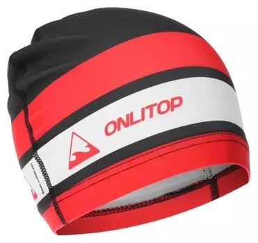 Шапочка для плавания «Полоски», мужская