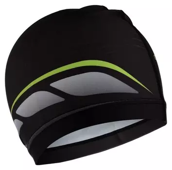 Шапочка для плавания взрослая черная