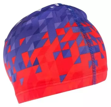 Шапочка для плавания взрослая разноцветная