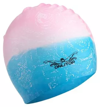 Шапочка для плавания взрослая силиконовая