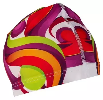 Шапочка для плавания взрослая Узоры