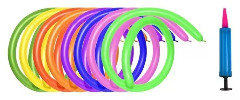 Шар для моделирования 160, набор 36 шт. + насос