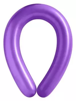 Шар для моделирования латексный 350", стандарт, набор 100 шт., цвет лаванда