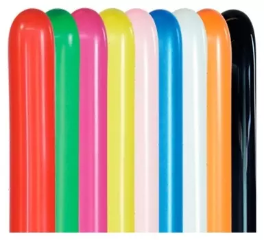 Шар для твистинга 260, пастель, набор 25 шт.