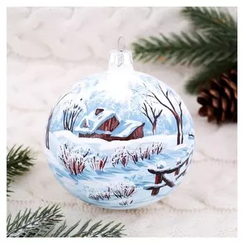 Шар "Дом на холме", 10 см