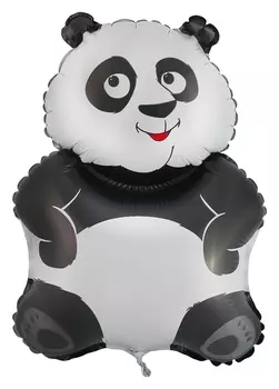 Шар фольгированный 12" Панда для палочки