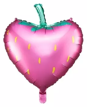 Шар фольгированный 18" «Клубника», фигура