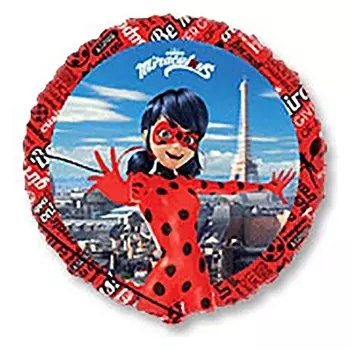 Шар фольгированный 18" «Леди баг»