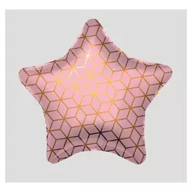 Шар фольгированный 19" «Геометрия», звезда