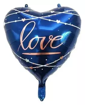 Шар фольгированный 22""любовь"
