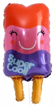 Шар фольгированный 24" «Разноцветное мороженое»