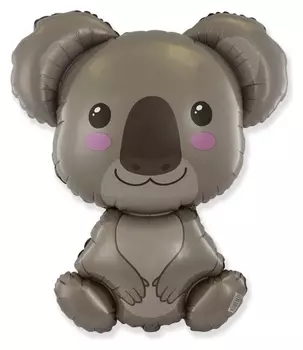 Шар фольгированный 28" «Коала»
