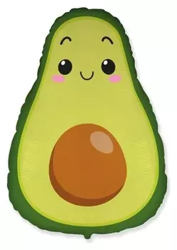 Шар фольгированный 29" «Авокадо», фигура