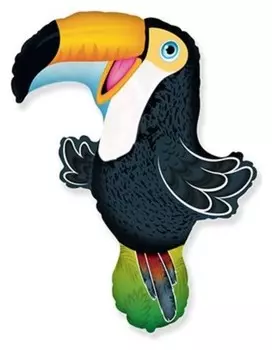Шар фольгированный 29" «Тукан», фигура