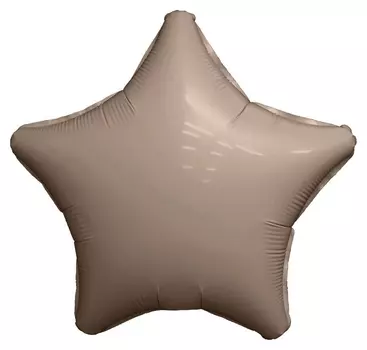 Шар фольгированный 30" «Мистик крем», звезда