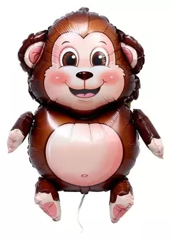Шар фольгированный 30""обезьянка"
