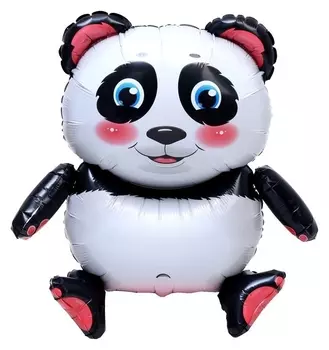 Шар фольгированный 30""панда"