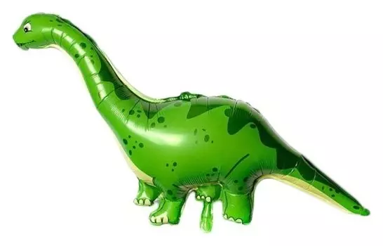 Шар фольгированный 32" «Динозавр брахиозавр»