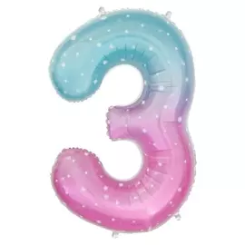 Шар фольгированный 34""3", нежные искры